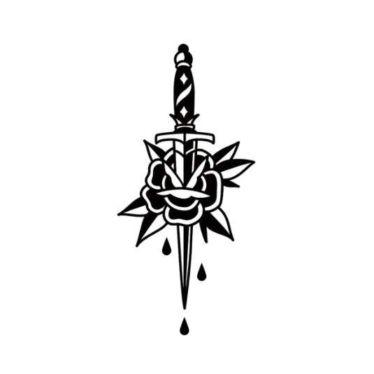 Dagger and Rose
