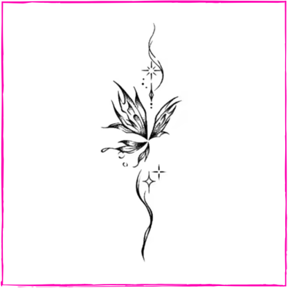 Crystal butterfly