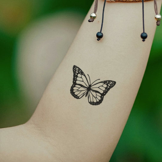 Butterfly silhouette