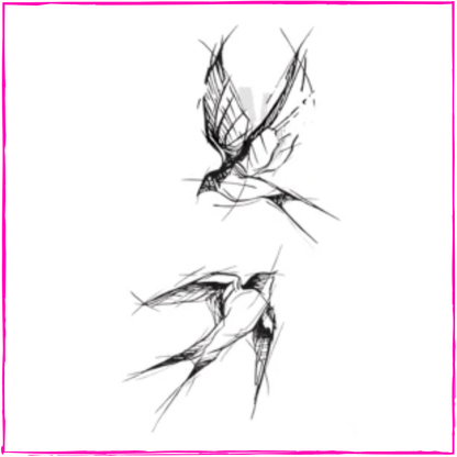 Sketch Swallows