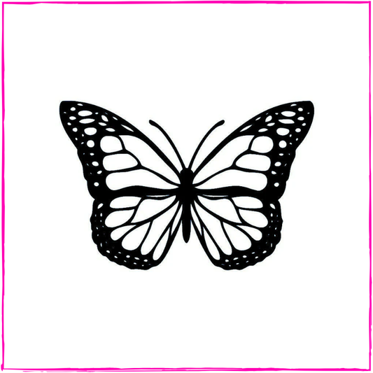 Butterfly silhouette